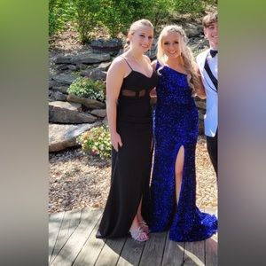 Prom Dress, size S, Black